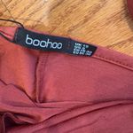 Boohoo NWT  SLINKY COWL NECK MINI DRESS Photo 2