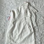 JJ's House Jj’s House One-Shoulder Mini Chiffon Wedding Dress Bead Cascading Ruffles 10 Photo 3