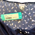 Kaileigh  Rica Knit Crop Jumpsuit Navy An White New With Tags Womens Size XXL Photo 5