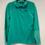 The North Face Green the‎  quarter zip sweatshirt Photo 0