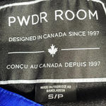 Powder Room Women’s Strobe Snow Board Pants Size Small in Blue Photo 2