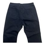 Chico's Chico’s Platinum Charm RG Black Denim Straight Jeans Size 3 (36) Cotton Photo 6