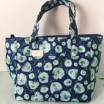 Floral Lunch Tote Blue Photo 0