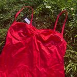 Motel NWT Leta Bodycon Dress In Red Photo 4