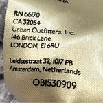 Free People  Purple Open Weave Cropped Snowdrift Pullover Top Sweater size XS Photo 12