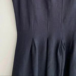 Monteau  Black Fit and Flare Dress, Size M Photo 8