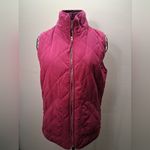 Miami  Quilted Maroon Vest Photo 1