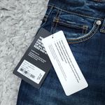 Silver Jeans Suki Curvy Fit Mid Rise Jean Shorts Size 29 x 4 Dark Wash Blue Photo 2