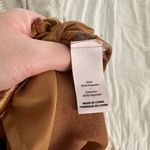 Cinq à Sept Cinq a Sept Women’s Extra Small Adalie Hammered Satin Pants Cinnamon Photo 4