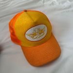 Boys Lie Orange  Trucker Hat Photo 0