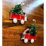 Handmade Trip to Christmas Tree Farm Earrings Jewelry Home for Holidays… Photo 8