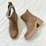 DV Dolce Vita Tan Chunky Platform Lug Sole Ankle Boots Model Tiffany NEW US 6 Brown Photo 7
