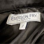 Emerson Fry Black Silk Skirt Size 2 Pockets Photo 3