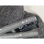 Anthropologie Gray Glittery Sleeveless Square Neck Cropped Crop Tops Size S / M Photo 5