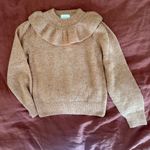 Doen Azaria Alpaca Blend Coral Sweater Womens XS Salmon Pink Orange NWT Photo 1