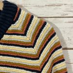 Madewell  Arden Crop Pullover V-neck Sweater - Stripe - XXS Photo 6