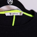 Alexander Wang Wool Cashmere Knit stretch Crew Neck Mini Sweater Dress Black XS Photo 1