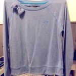 Vans Blue Pullover Sweater  with Bow Blue Medium Photo 0