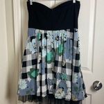 Torrid  Knee Length Retro Dresses for Women Floral Strapless Dress Size 14 Photo 6