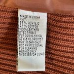 Peter Nygard NYGARD  Beautiful Leather and Dyed Rabbit Jacket size M 10-12 Photo 8