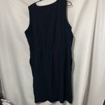 Talbots T by Classic NAVY ATHLETIC Dress WO SIZE XL DRAWSTRING WAIST POCKETS Photo 8