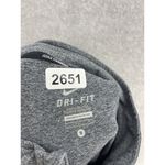 Nike  Women's Athletic Shirt Long Sleeve Gray Thumb holes Size Small Mock Neck Photo 2