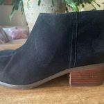 J Crew Womens Sawyer Black Suede Side Zip Booties Ankle Boots Size Size 9 Photo 0