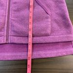 Escape Habitat Fleece Vest Womens Small Purple Casual Preppy Colorful Cozy Hygge Photo 8