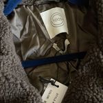 Stoosh NWT  Sherpa Fabric  Teddy Double-Breasted Long Coat   IN BRACKEN Photo 6