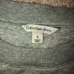 Calvin Klein Cropped Sweatshirt Photo 2