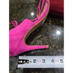Marc Fisher  Heels Women's Size 7 Pink Suede Lace Up Strappy Stiletto High Heel Photo 11