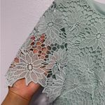 Preston & York  Soft Blue Lace Midi Dress Photo 13