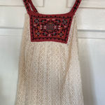 Boho tank top White Size L Photo 0