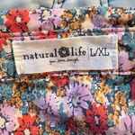 Natural Life  Talulah Maxi Dress Oversized Floral Button Front Cottagecore~L/XL💚 Photo 7