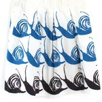Maeve Anthropologie White & Blue
"Swirled Snail Skirt" by , S Photo 7