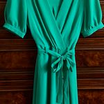 Monteau Puff Sleeve Midi Dress Photo 0