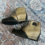 Sorel  PDX Premium Wedge Bootie Boots Tan and Black NL2796-012 Size 9.5 Photo 9