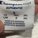 Powercycle‎ Milwaukee Women Large Champion Gray Long Sleeve Sweatshirt Photo 3