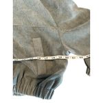 SheIn Sage Green Cropped Corduroy Hoodie Jacket Zip Up Women’s Size Small Photo 7