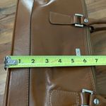 Boots 'N Bags Brown Leather Purse Bag 14x6x4.5 Colombia Footed Photo 7