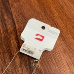 Charming Charlie NEW  Angel Wing Studded Pendant Necklace Gold Tone One Size NWT Photo 3