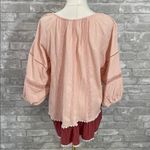 Matilda Jane  Blush and Burgundy Call Mee Cute Blouse Photo 4