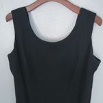 Dress Barn 16 Sleeveless Basic Black Stretch Dress Funeral Photo 3