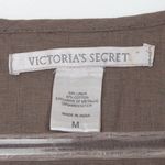 Victoria's Secret  Embellished Linen Blend Short Sleeve‎ Dress Womens Size Medium Photo 3