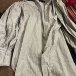 Something Navy  xs button down Photo 4