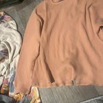 Storia  peach open back style top size M Photo 3