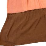 BLUE PEPPER long maxi dress size large gauze adjustable straps flowy lined Photo 1