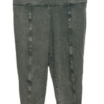 Aerie OFFLINE OG High Waist Legging 7/8 Short Inseam Green Large Acid Wash Photo 0