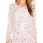 Lovers + Friends  Mini Drop Waist Dress Pink Holiday New Years XS Photo 0