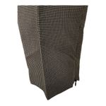 Ann Taylor Loft Marisa Ankle Pants Zipper Leg Black White Houndstooth Size 10P Photo 1